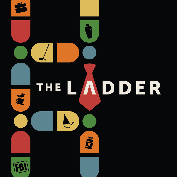 The logo for The Ladder, an immersive experience by Hatch Escapes.